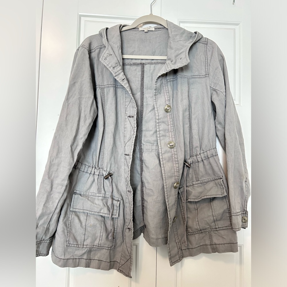 Maurice's Grey lightweight Jacket